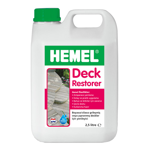 Очиститель для террас HEMEL Deck Restorer (8000H Бесцветный, 2.5 л) Очиститель для террас HEMEL Deck Restorer (8000H Бесцветный, 2.5 л)