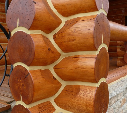 Герметизация швов бани