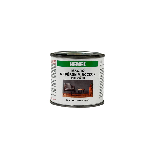 Масло с твердым воском HEMEL Hardwax Oil  (3018H Палисандр, 0.18 л)